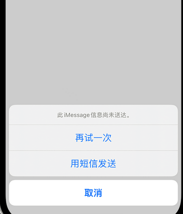 山东apple维修iPhone上无法正常发送iMessage信息