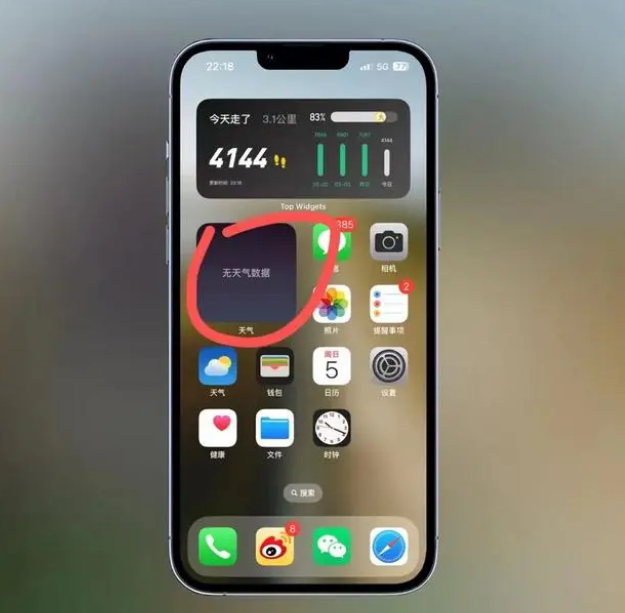山东苹果手机维修分享:iOS16主屏幕天气小组件无法正常工作怎么办？ 